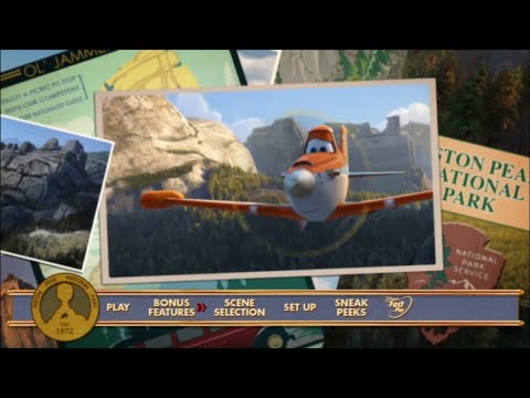Planes Fire Rescue 2014 Dvd Menu Walkthrough