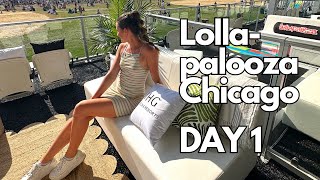 Lollapalooza Chicago VIP Cabana Experience 2023 Day 1 | Ally Case