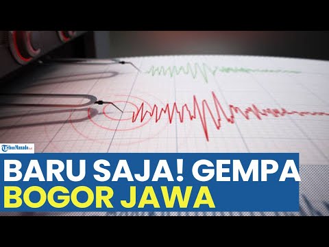 BARU SAJA! Gempa Bogor Jawa Barat, magnitudo 2.9