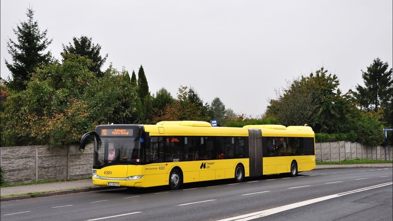 Solaris Urbino 18,75 III #6320 - PKM Świerklaniec (Nagranie audio, linia 129) 🎵Wentylator🎵