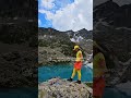 Карачаево -Черкессия #ущелье Аксаут# озеро Баймурзы-Кёль на высоте 2650 над уровнем моря 💥💥💥