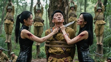 日军看不起中国姑娘，怎料她有绝世武功，一秒反杀！🔥 抗日 | Kung Fu#抗战 #movie #战争 #抗日