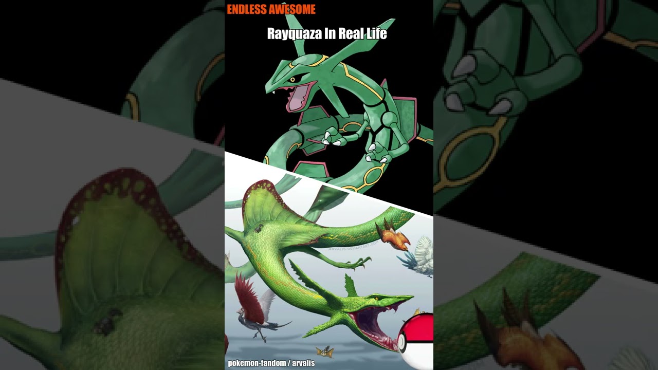 Realistic Rayquaza