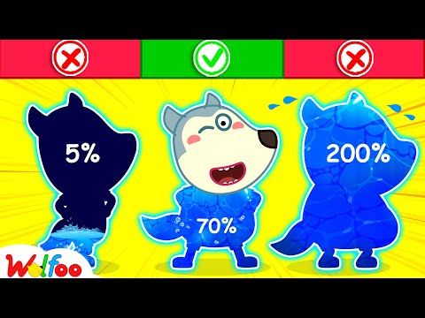 Stop, Wolfoo! Don't Drink Too Much Water - Learn Healthy Habits for Kids | Wolfoo Channel