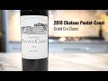 Chateau pontetcanet 2016 grand cru classe pauillac  wine expressed