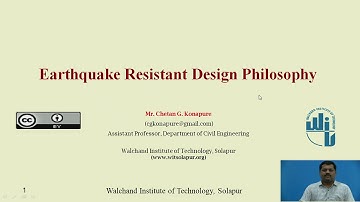Earthquake Resistant Design Philosophy