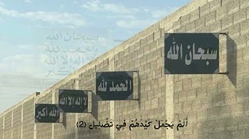 قران سورة الفيل#quran #اكسبلور #explore #fyp #دين #اكسلبور_فولو