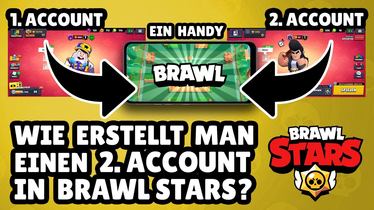 Brawl Stars Account Auf Mehreren Geräten Wie erstellt man einen 2. Account in Brawl Stars! 💪 Alle Tricks für den