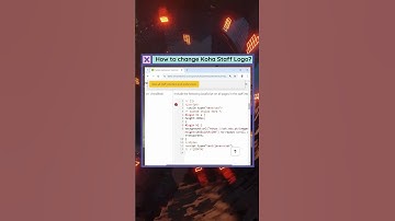 How to change the Koha staff interface logo?