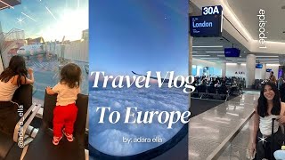 Traveling vlog To Europe ✈️🤍💕