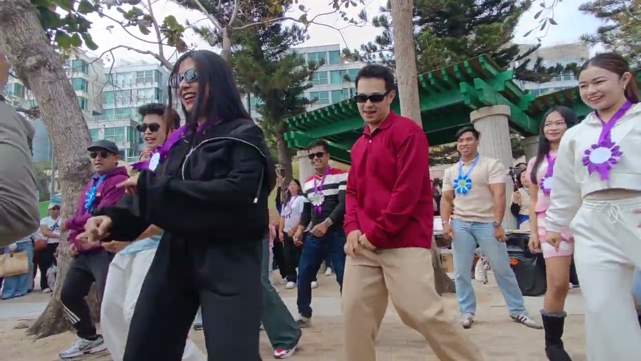TEAM KALINGAP DANCE TOGETHER | PINASAYA ANG MGA SUPPORTERS SA HONG KONG 