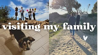 visiting family in California + seeing SLO for the first time || travel vlog