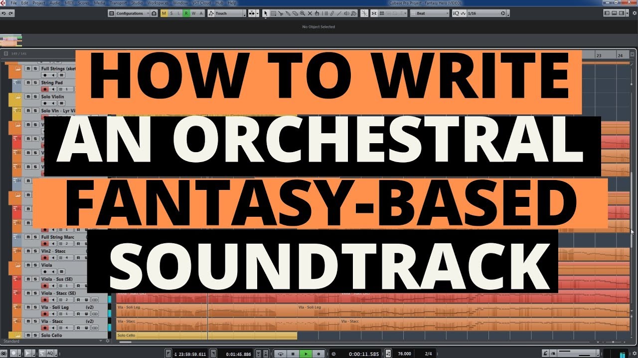 Composing Secrets 🎵How To Write An Orchestral Fantasy Soundtrack