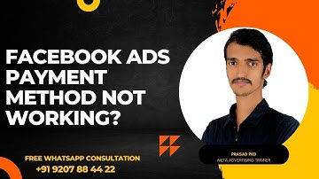 Facebook Ads Payment Method Not Working? | Malayalam