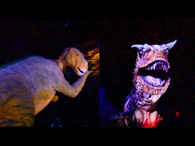 360º Ride on DINOSAUR at Disney's Animal Kingdom 