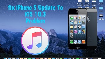 Fixed iPhone 5 Update to iOS 10.3 Problem