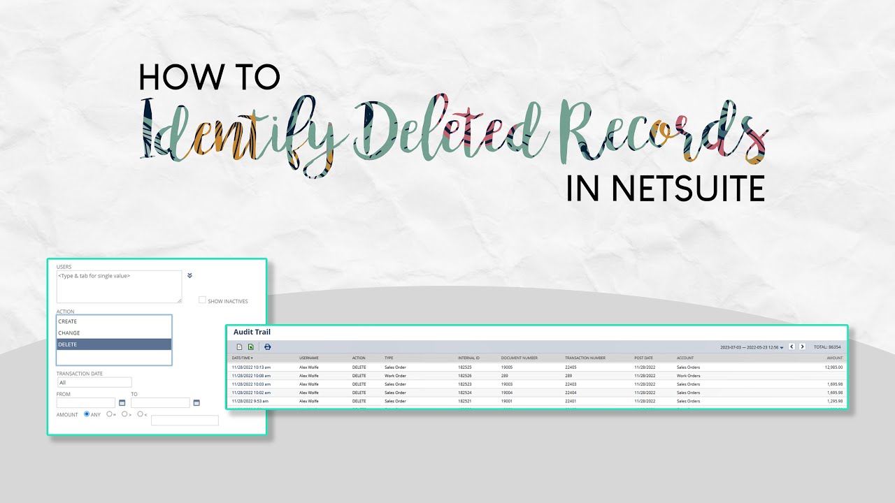How To Identify Deleted Records In NetSuite YouTube how-to-identify-deleted-records-in-netsuite-youtube