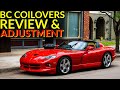 BC Coilovers Review and Adjustment - Dodge Viper