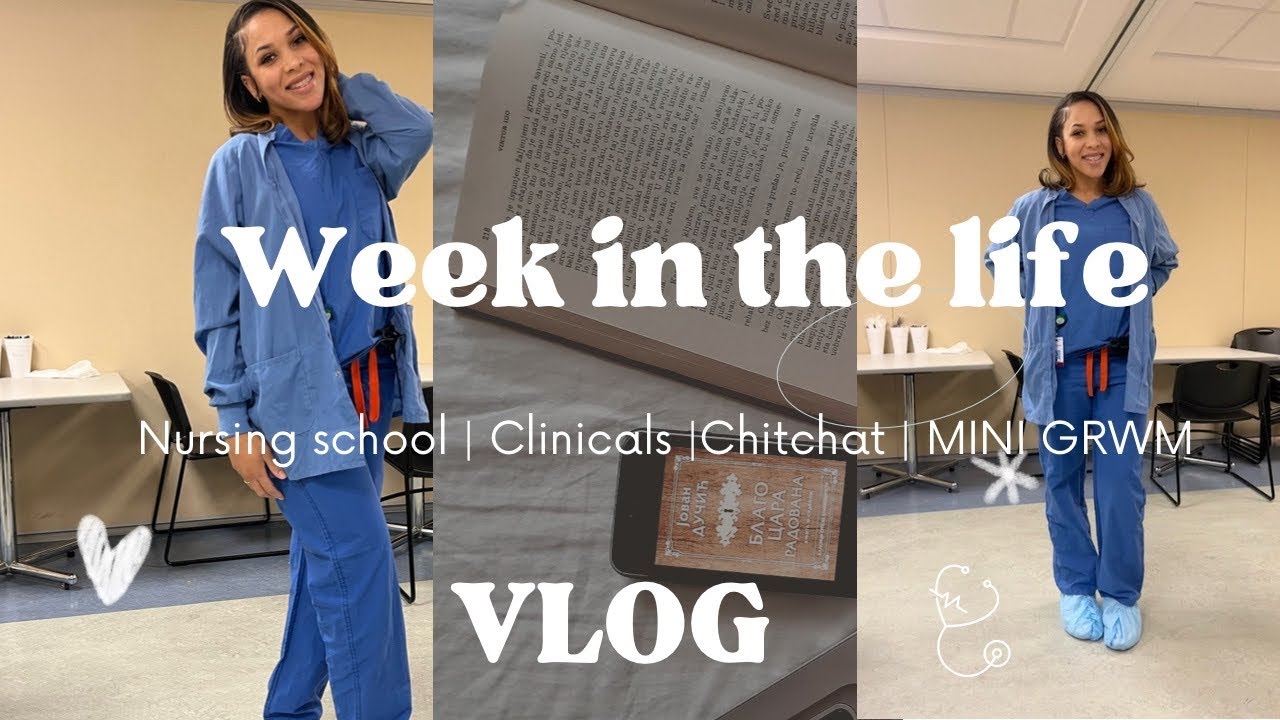 WEEK IN THE LIFE of a nursing student -class | clinicals | crazy busy ...