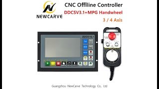 [CNC Controller] DDSCV3 1 3 / 4 Axis Offline Stand Alone Controller For Engraving Milling Machine