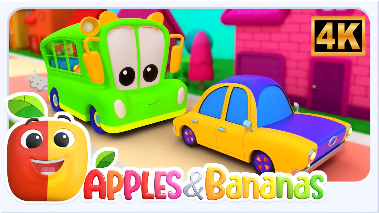 Ruote Sull'Autobus Canzone Educativa E Divertente Animata E Altri Video Per Bambini