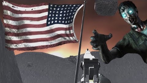 CRAZY MOON ZOMBIES CHALLENGE MAP "Call of Duty Zombies" Custom Zombies Gameplay