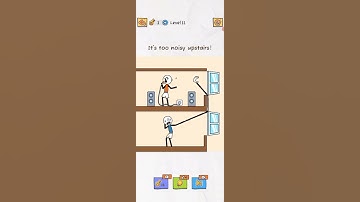 Thief Puzzle Stick Hero Rescue Level 11 #cartoon #thiefpuzzle