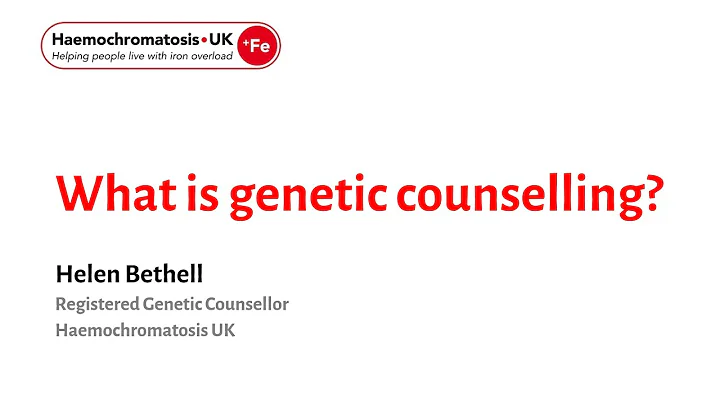 What is genetic counselling?