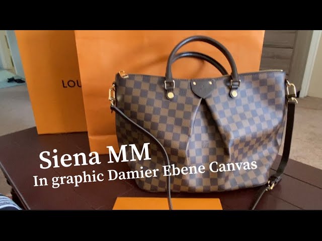 Louis Vuitton Damier Ebene Canvas Siena mm Handbag