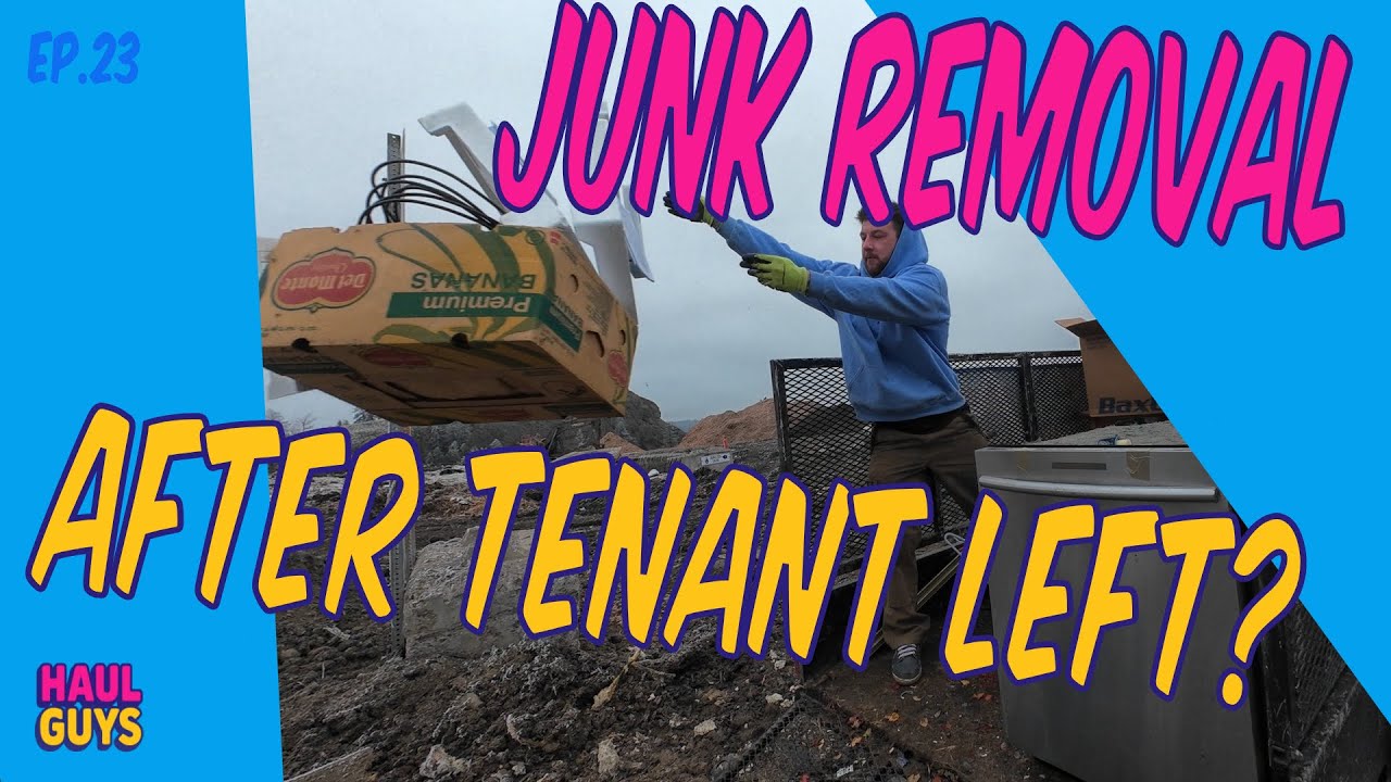 Уборка в мобильном доме + Наш следующий переезд | Видеоблог компании Haul Guys по вывозу мусора, ...