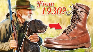 (Unboxing) Rare 94 yr old hunting boots - Russell Moccasin