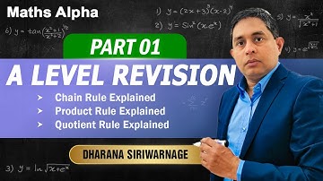 A-Level Differentiation Revision – Chain, Product & Quotient Rule | Part 01 | Maths Alpha