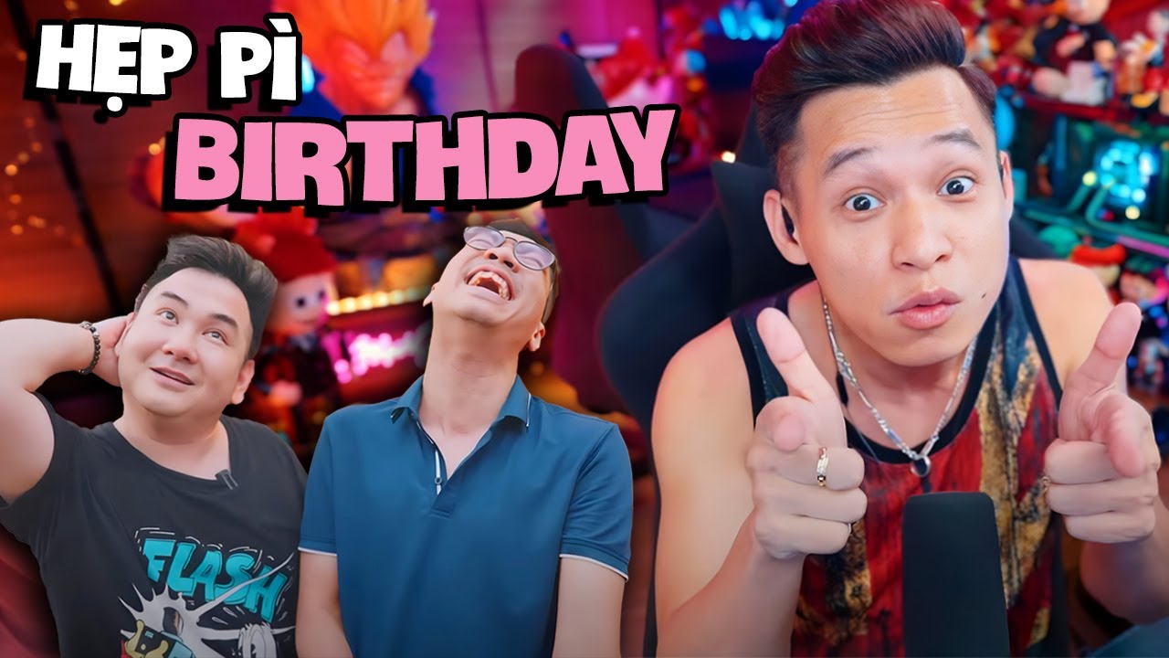 Outline Video (Restream) Anh Độ "cơ hội" hát chúc mừng sinh nhật và reaction Vlog của bạn thân Xemesis cùng Pewpew