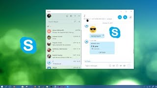 Skype Windows 10 App Store (NEW Version) 2018 Tutorial screenshot 3