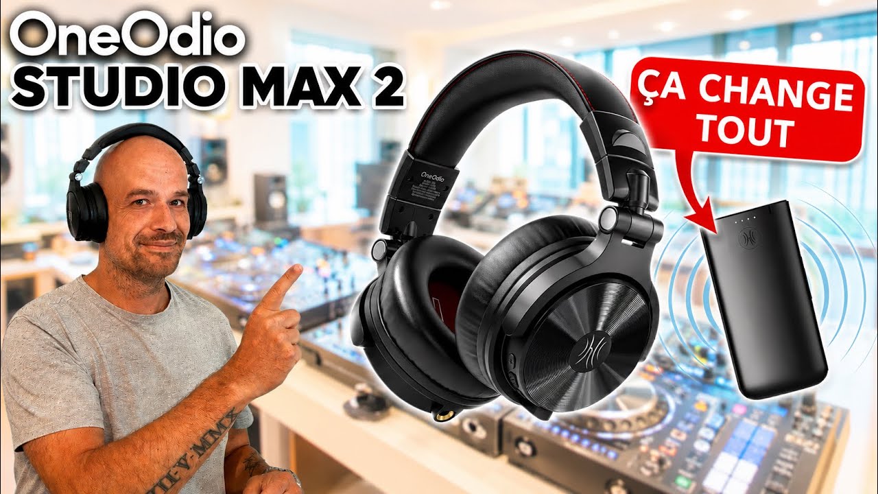 Ce casque en collaboration avec KSHMR pourrait tuer le filaire ? (OneOdio Studio Max 2)