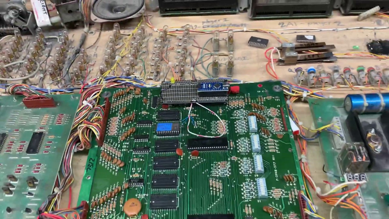 Pinball Code Example Arduino Stern Stars 2020 pinball code update using Arduino on Bally -17 MPU ...