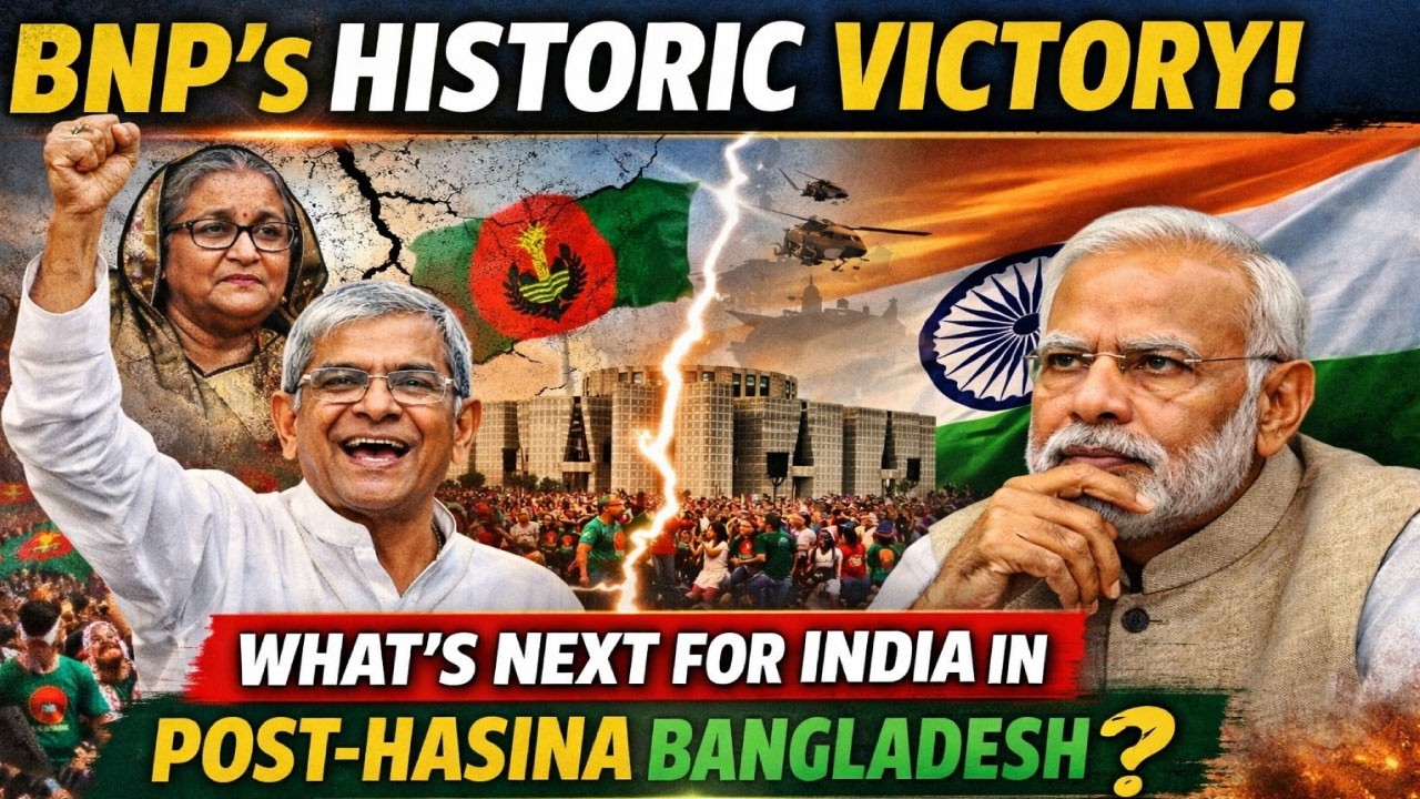 BNP’s Historic Victory! What’s Next for India in Post-Hasina Bangladesh?