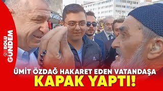 Ümi̇t Özdağ Hakaret Eden Vatandaşa Kapak Yapti Bolu