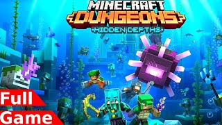 Minecraft Dungeons: Hidden Depths DLC Gameplay (Full Game)