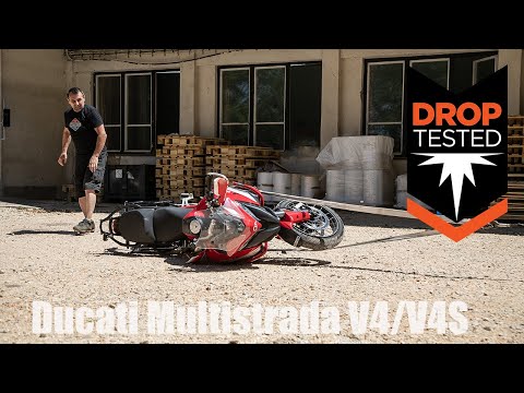 Ducati Multistrada V4/V4S Crash Bars Drop&Drag Test