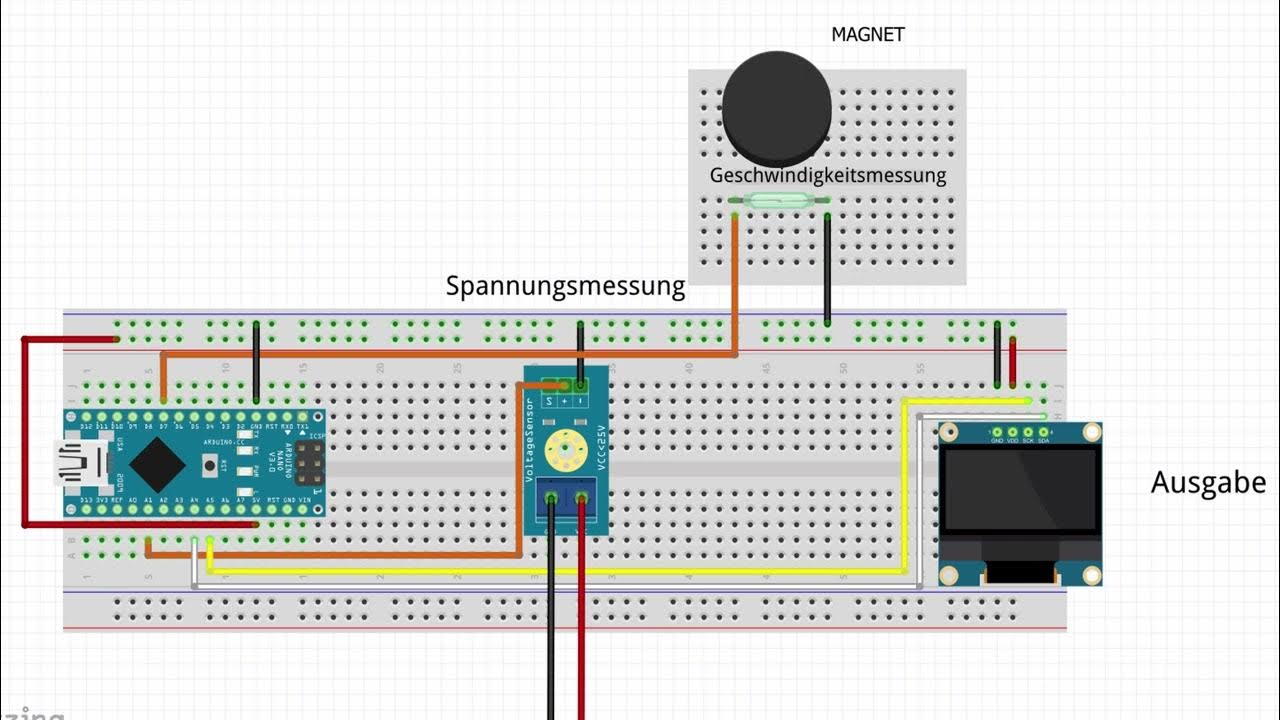 Arduino NANO Tachometer und Akkustandsanzeige spad1011 YouTube