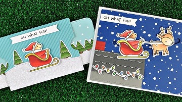 Intro to Oh What Fun + 2 cards from start to finish