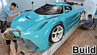 Tôi đã dành 500 ngày để chế tạo chiếc xe Koenigsegg JESKO Mega car