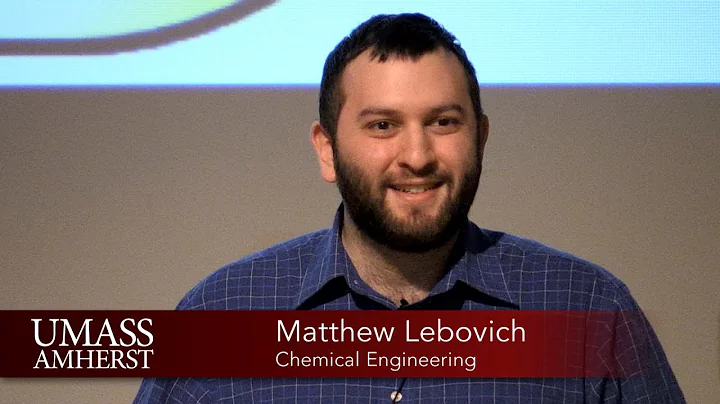3 Minute Thesis at UMass Amherst, Matthew Lebovich 2019