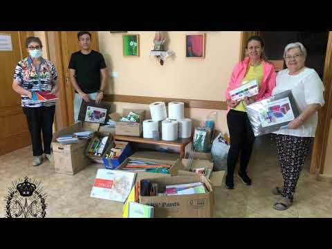 Entrega Campaña de Recogida de Material Escolar Hermandad Soledad Noticia Informativos 04/10/2021