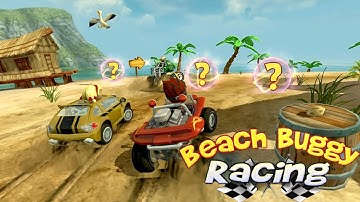First time play Beach Buggy Racing game 🔥 