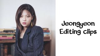 Jeongyeon Editing Clips