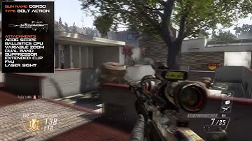 Black Ops 2: Best Sniper Rifle in Black ops 2  "Sniper tutorial" Episode 1