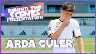 Behind the scenes at Arda Güler's presentation | Real Madrid