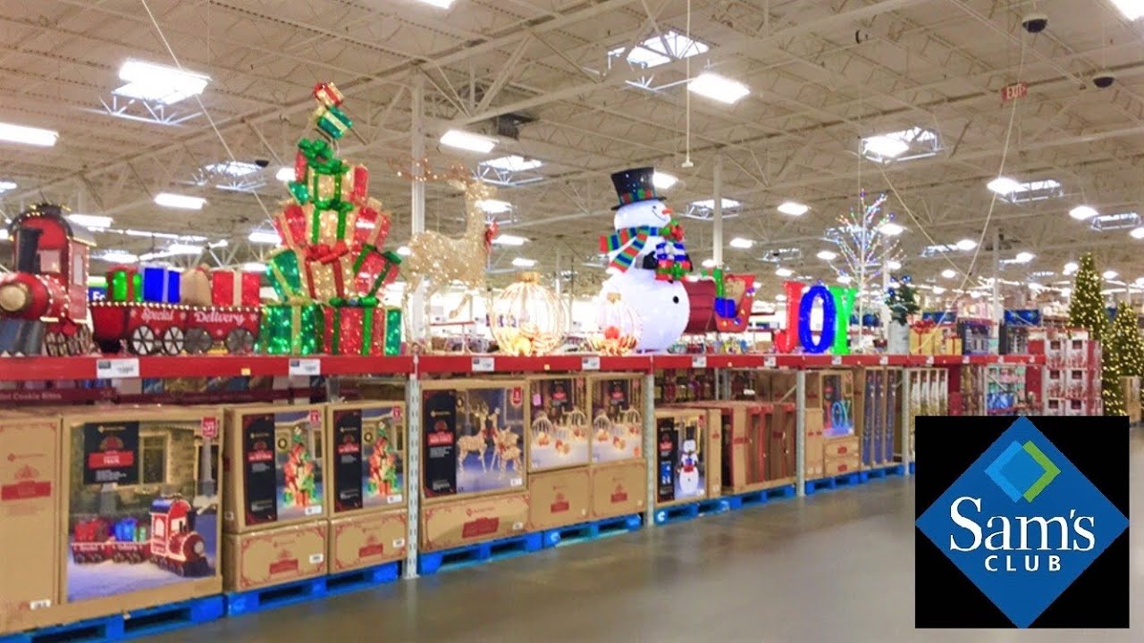 Sam S Club Christmas Trees Decorations Decor With Me Ping Walk Through You